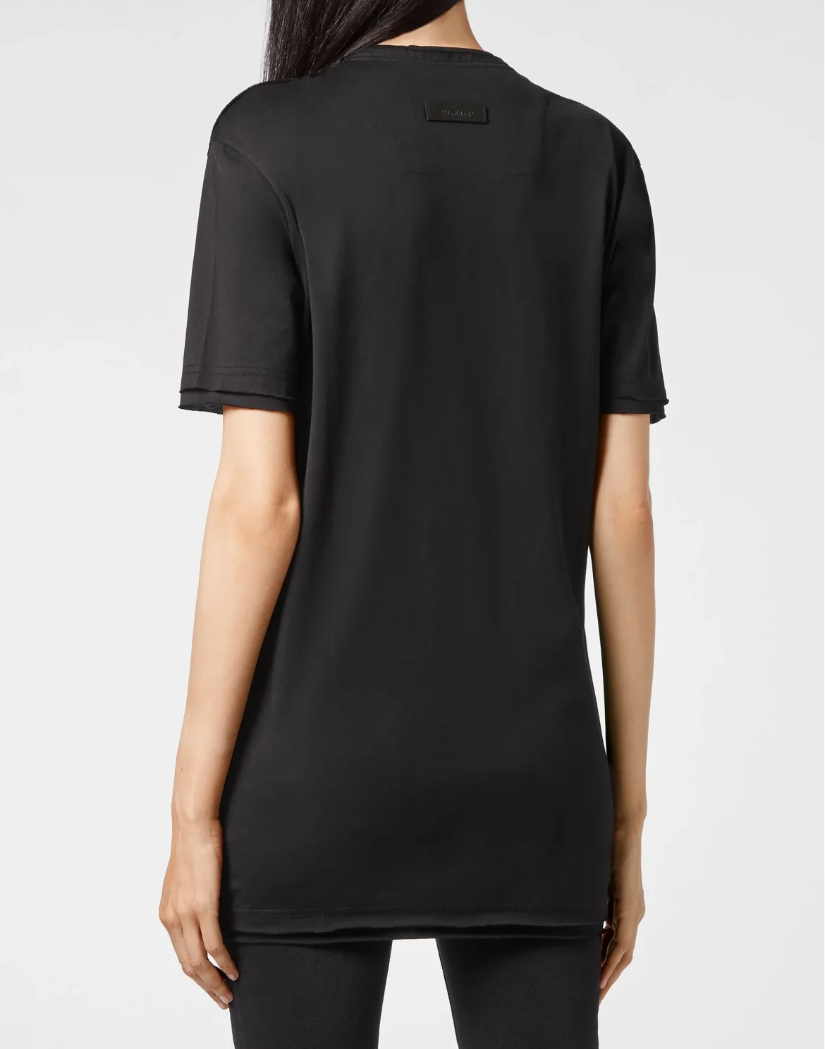T-shirt Round Neck SS Iconic Plein, цвет: Черный