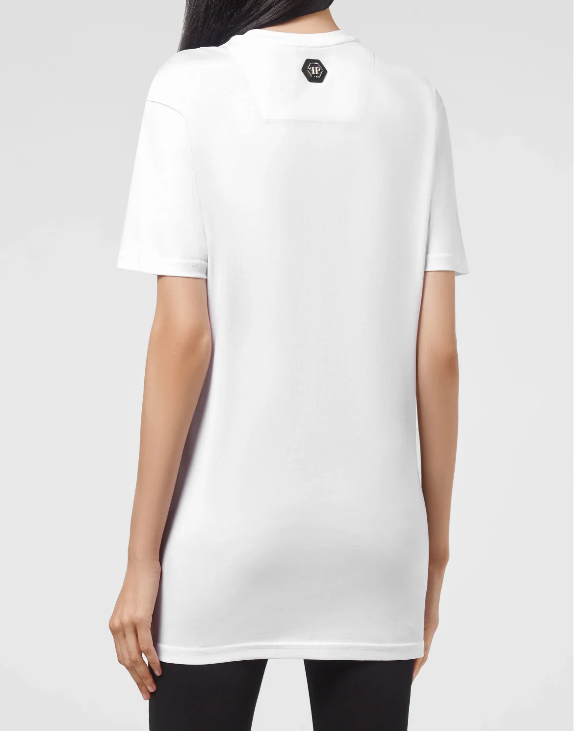 T-shirt Round Neck SS stones Money, цвет: Белый