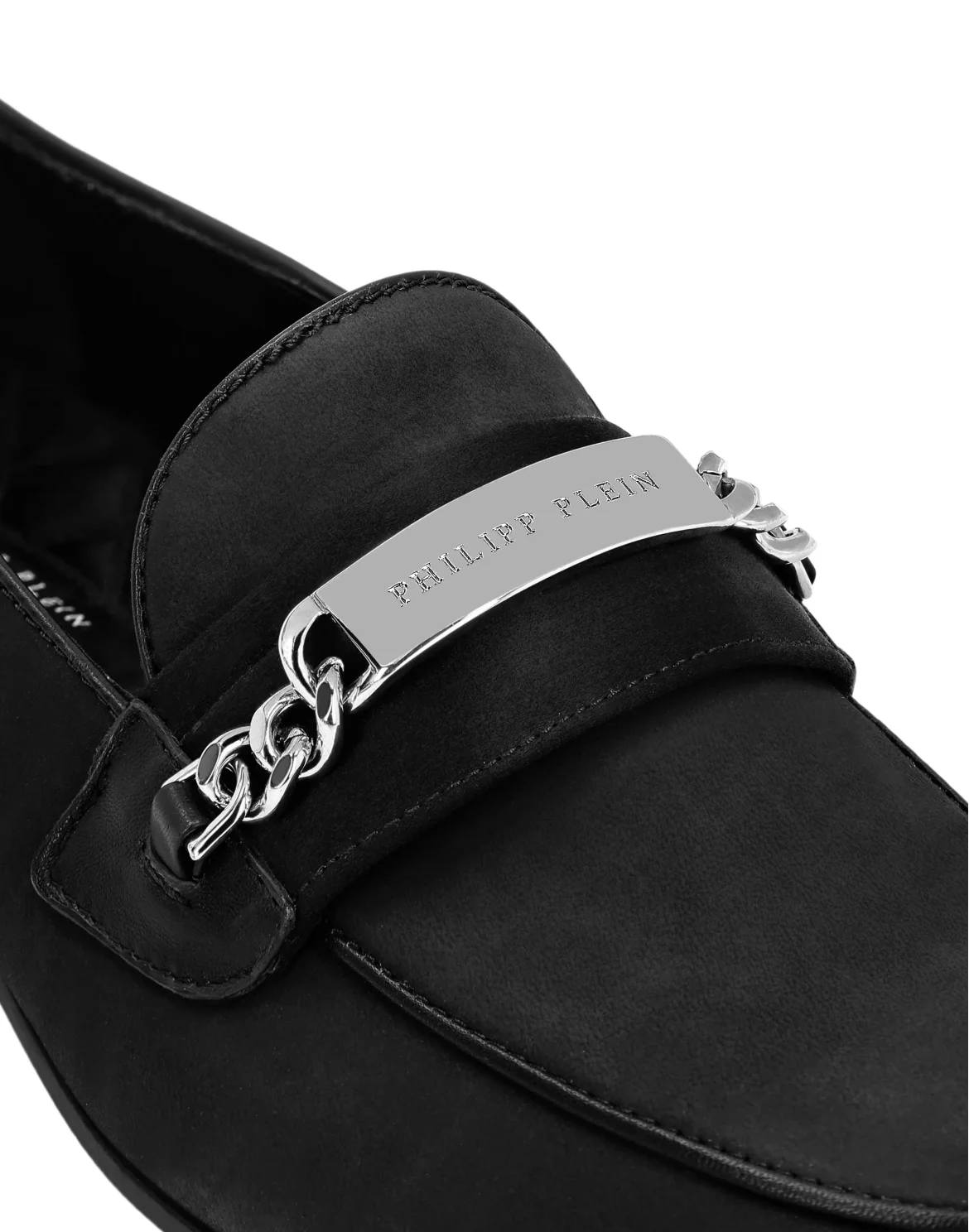 Nabuk Loafers, цвет: Черный