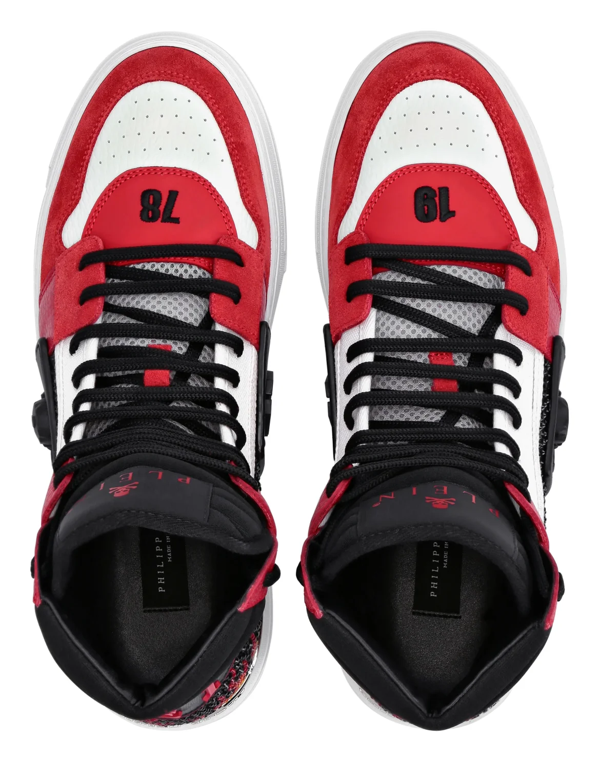 Hi-Top Sneakers Flame, цвет: Красный