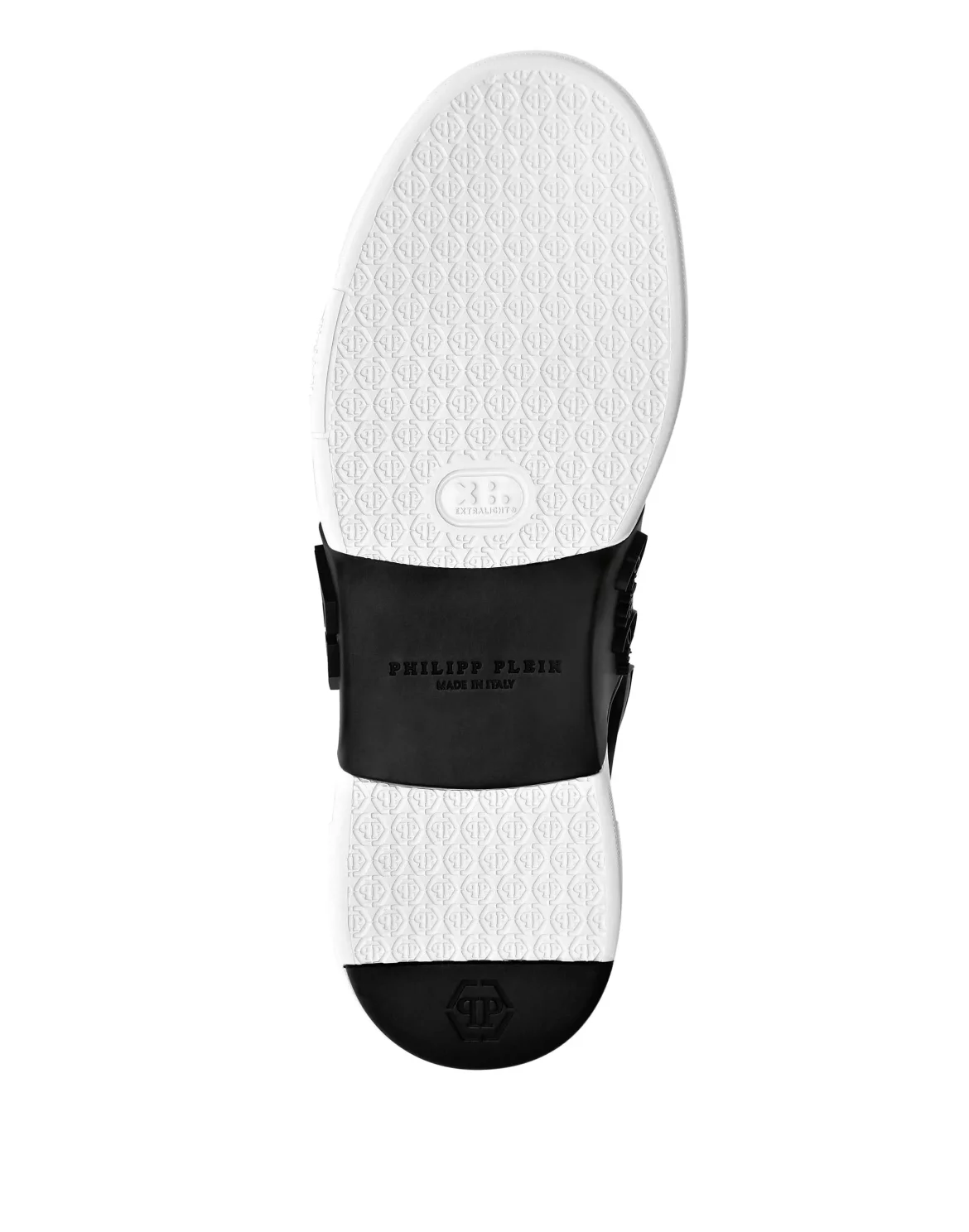 Rubber Leather PHANTOM KICK$ Lo-Top Sneakers Iconic Plein, цвет: Черный