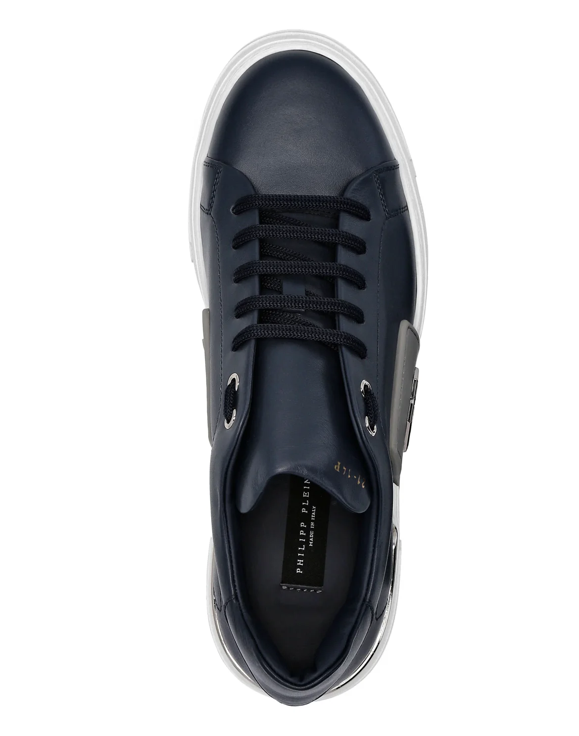 LO-TOP SNEAKERS PHANTOM KICK$ LEATHER Platinum HEXAGON, цвет: Синий