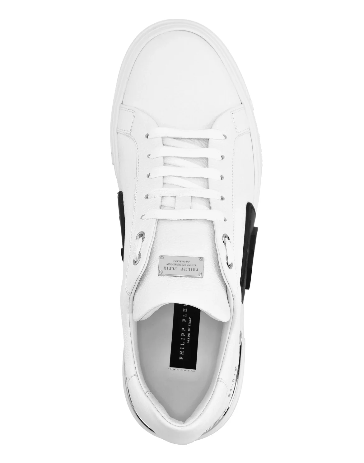 LO-TOP SNEAKERS PHANTOM KICK$ LEATHER HEXAGON, цвет: Белый