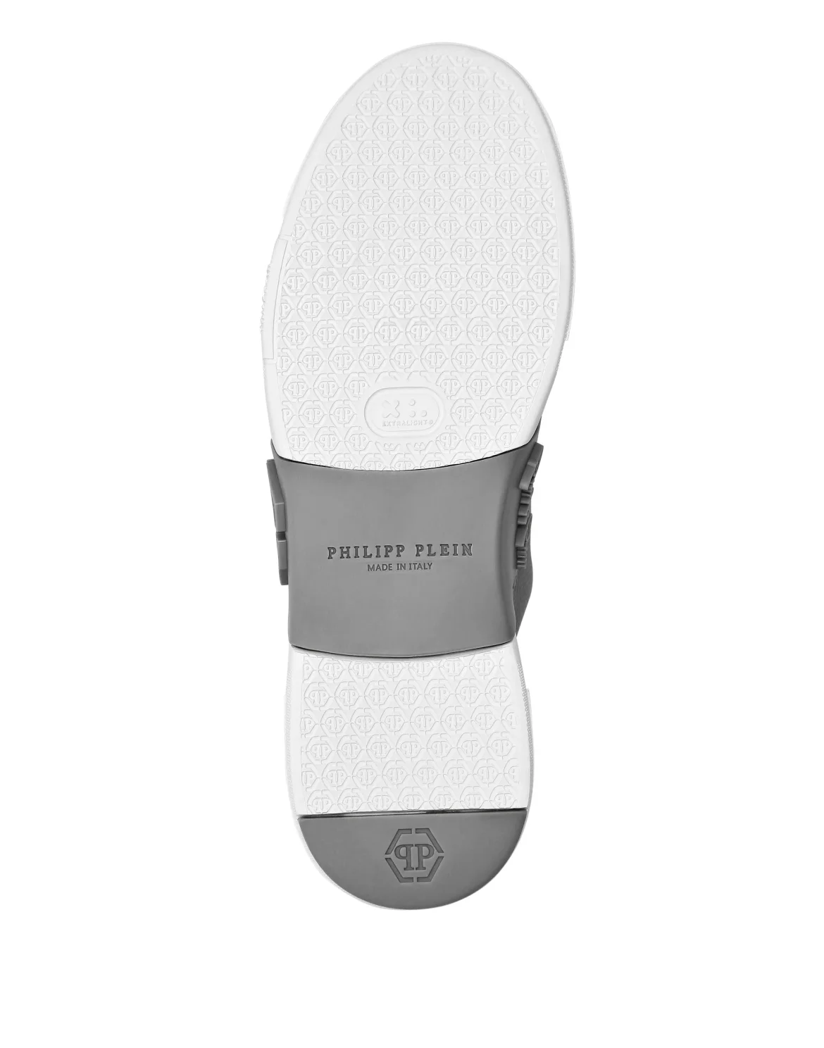 LO-TOP SNEAKERS PHANTOM KICK$ LEATHER HEXAGON, цвет: Серый