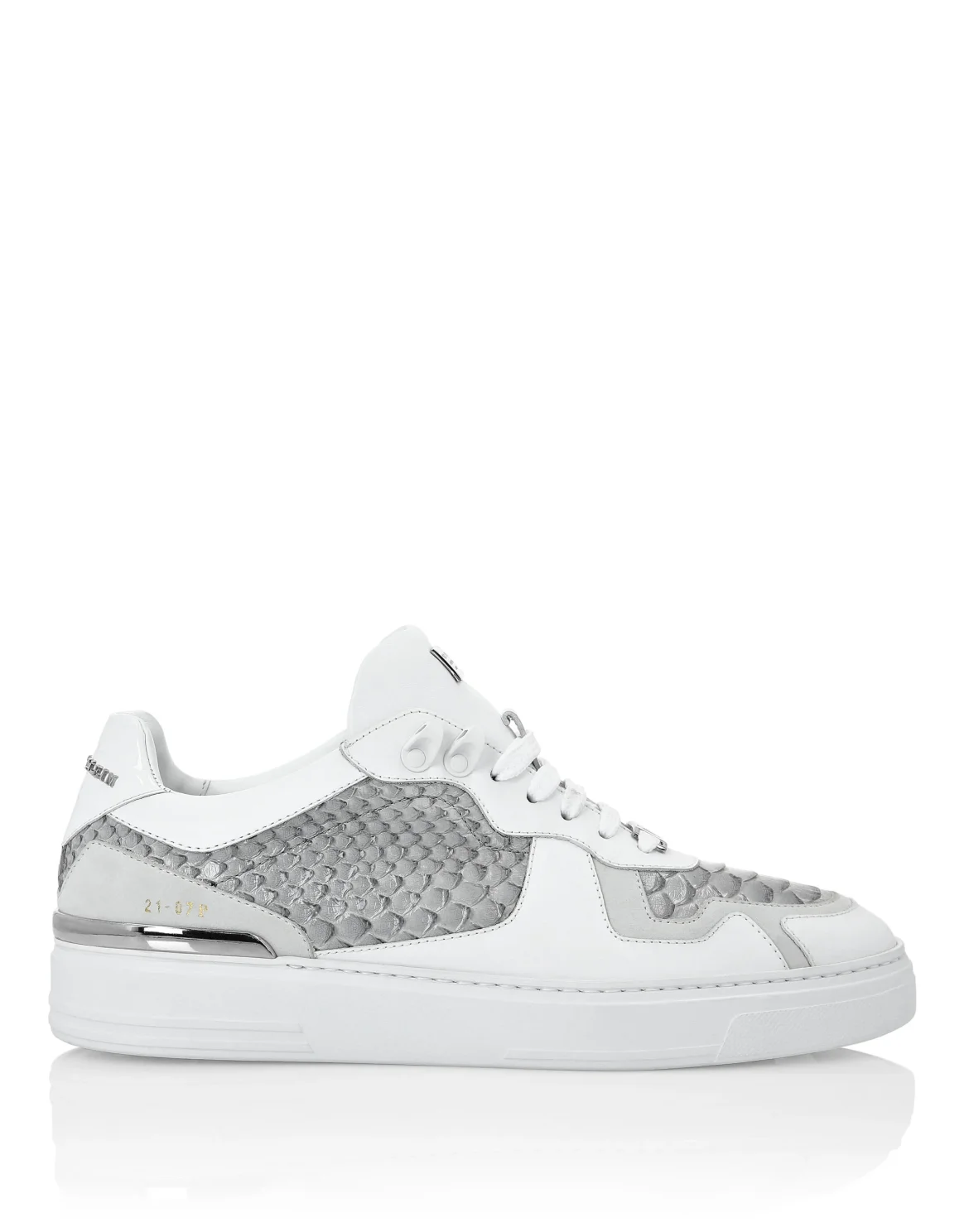 Python Lo-Top Sneakers G.O.A.T. TM, цвет: Белый