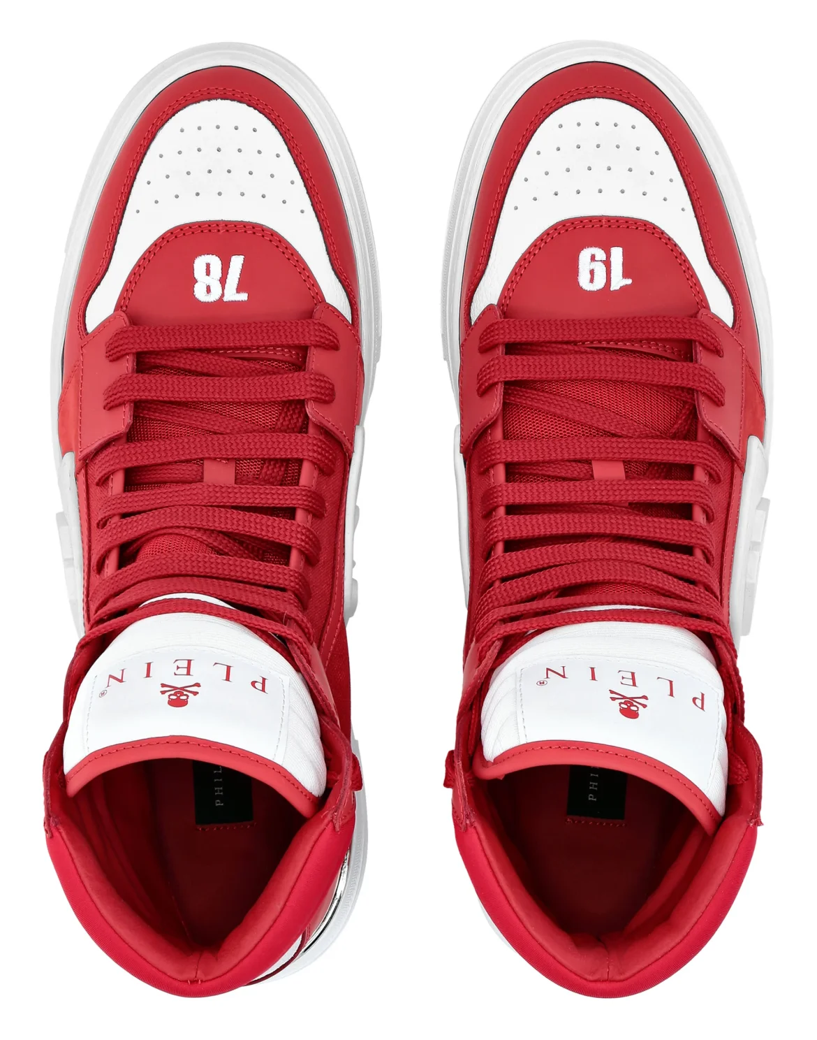 HI-TOP SNEAKERS PHANTOM KICK$ HEXAGON, цвет: Красный