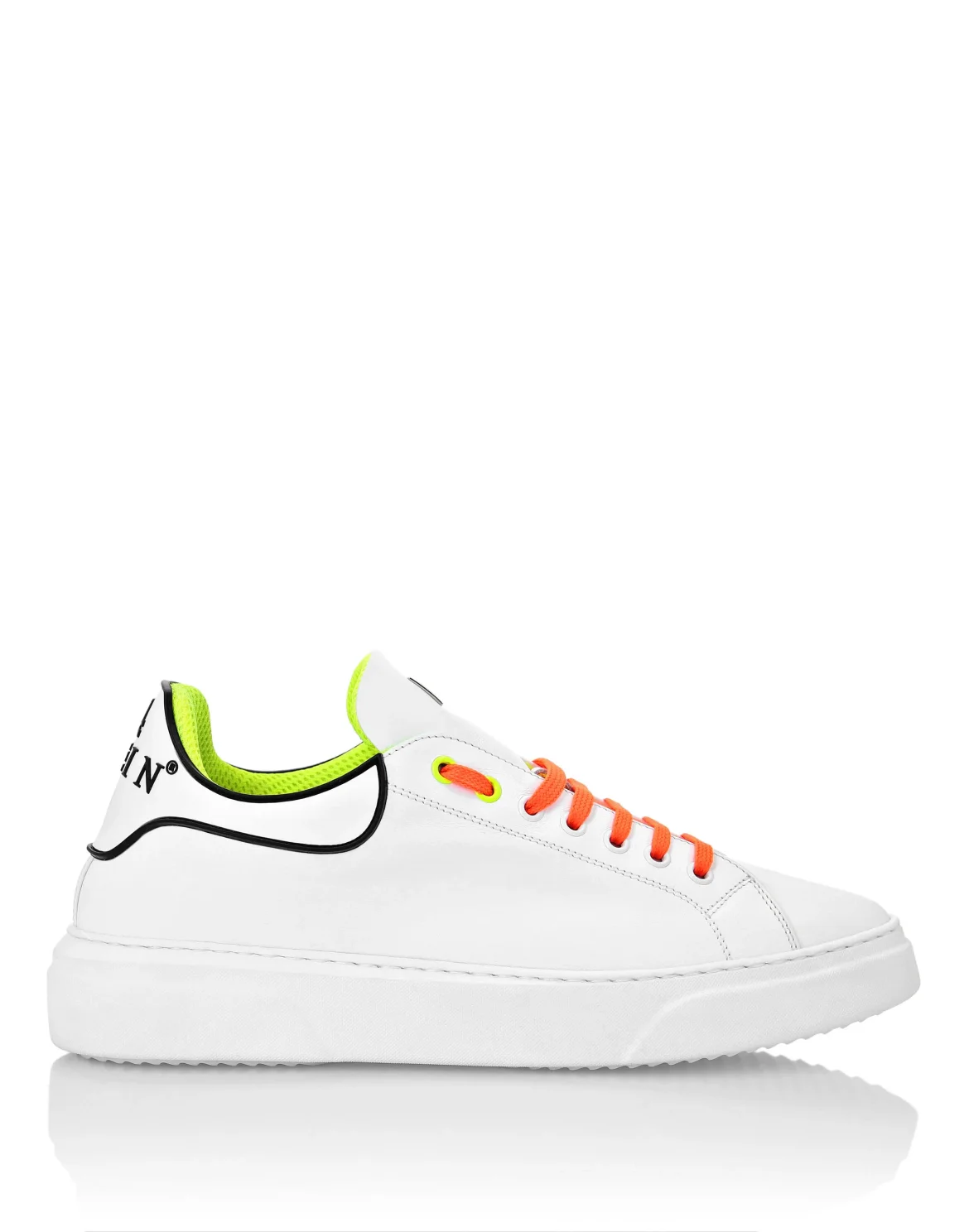 Leather Runner Fluo Details Big Bang, цвет: Белый