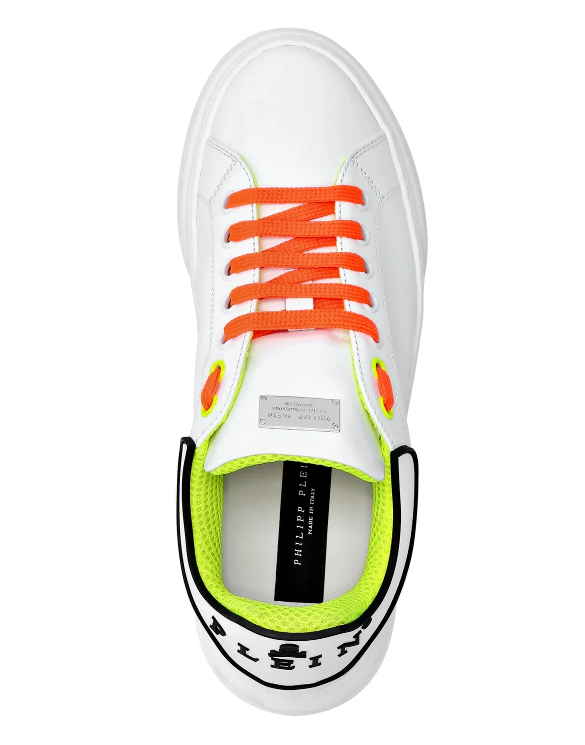 Leather Runner Fluo Details Big Bang, цвет: Белый
