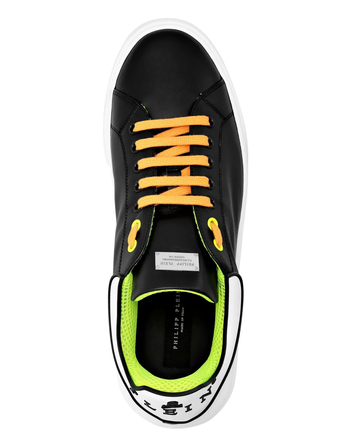 Leather Runner Fluo Details Big Bang, цвет: Черный