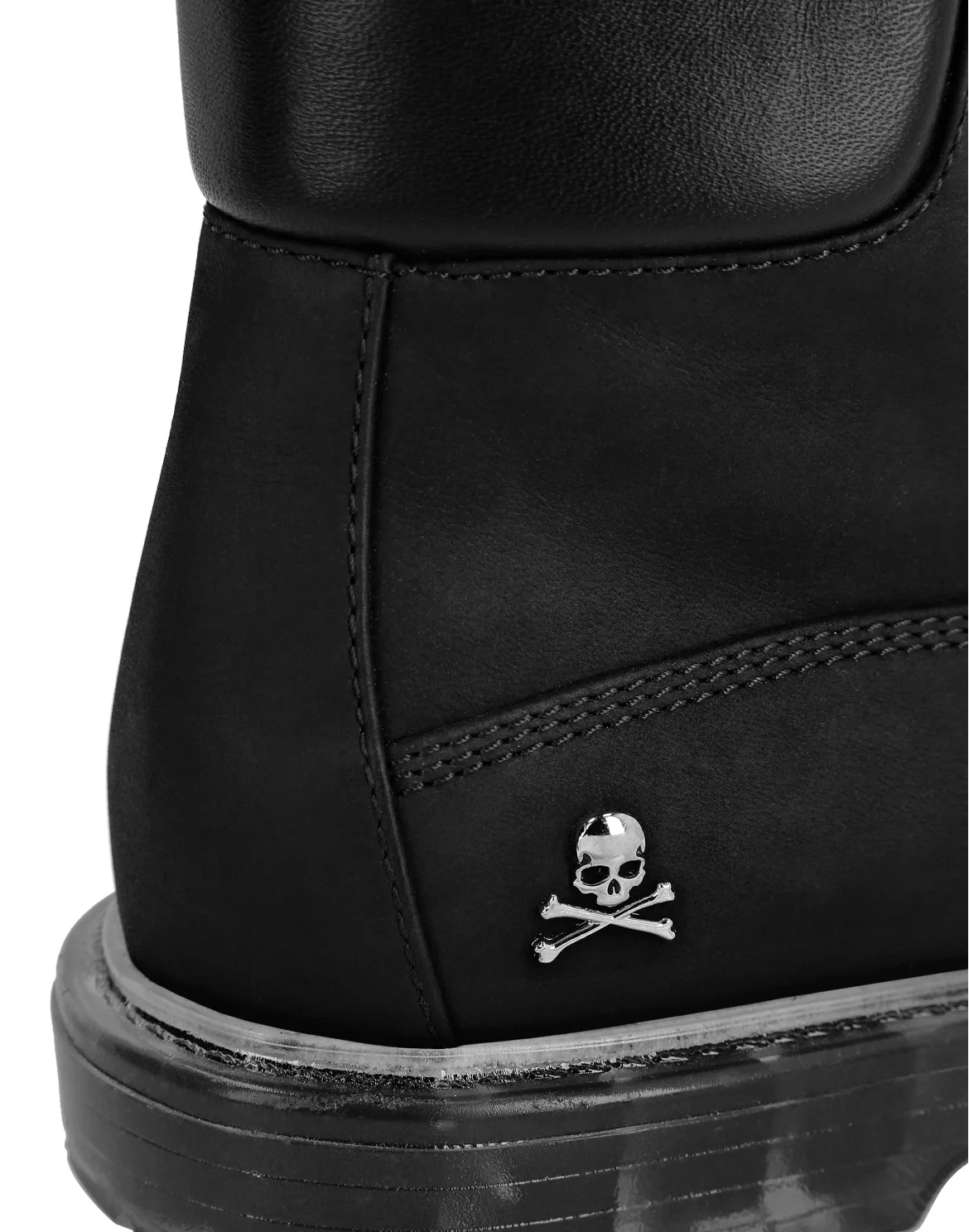 Nabuk Boots Low Flat The Hunter, цвет: Черный