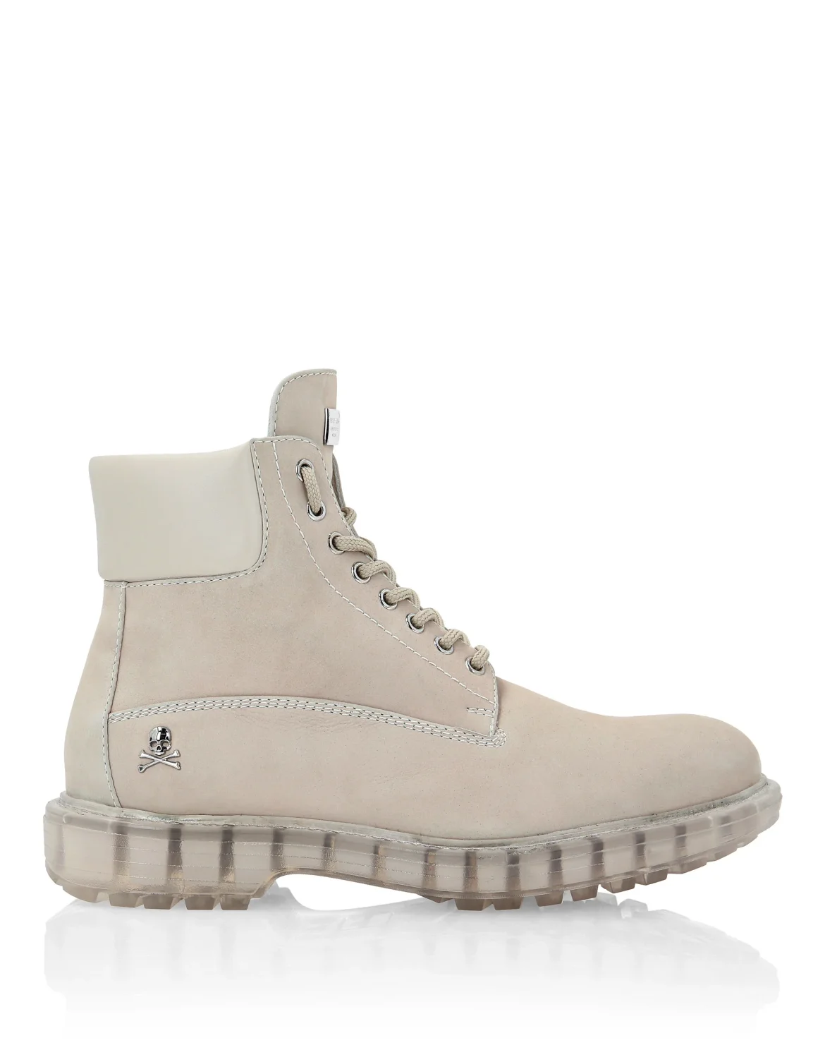 Nabuk Boots Low Flat The Hunter, цвет: Бежевый