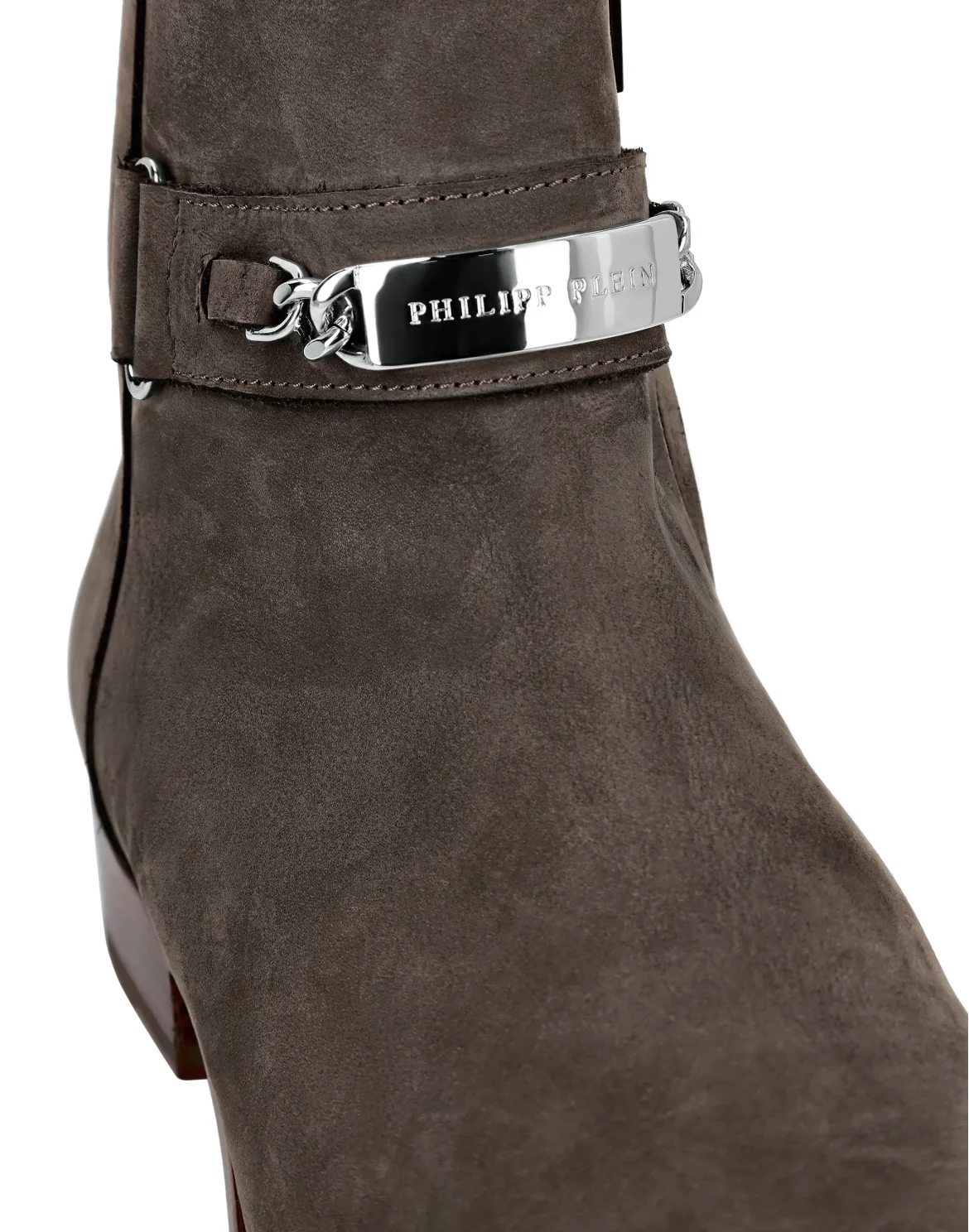 Nabuk Boots Low Flat, цвет: Коричневый