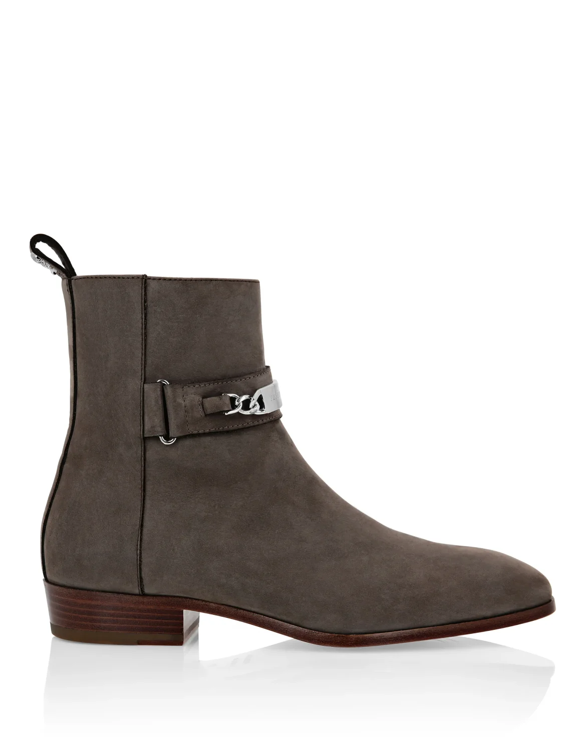 Nabuk Boots Low Flat, цвет: Коричневый