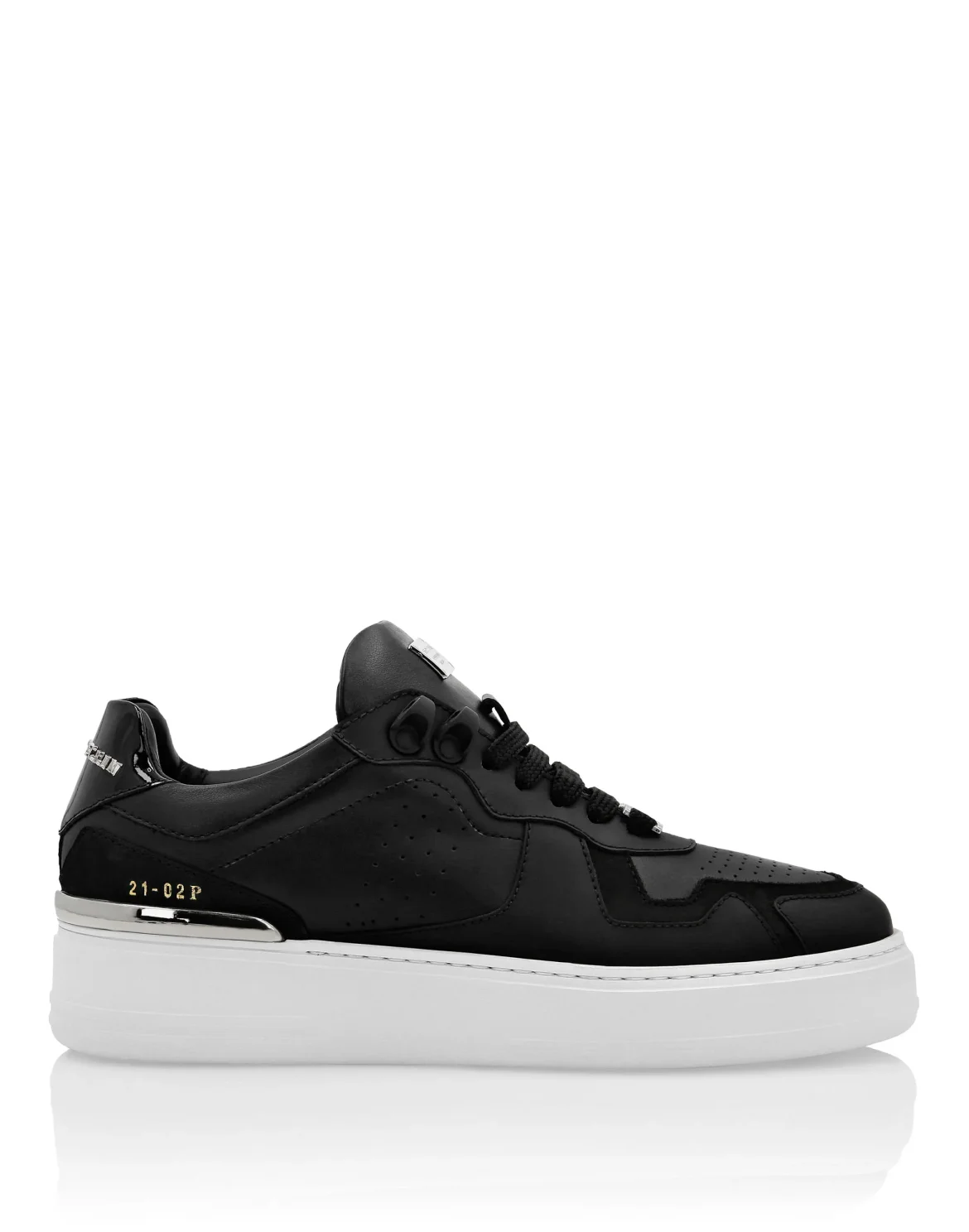 Lo-Top Sneakers mix materials G.O.A.T. TM, цвет: Черный