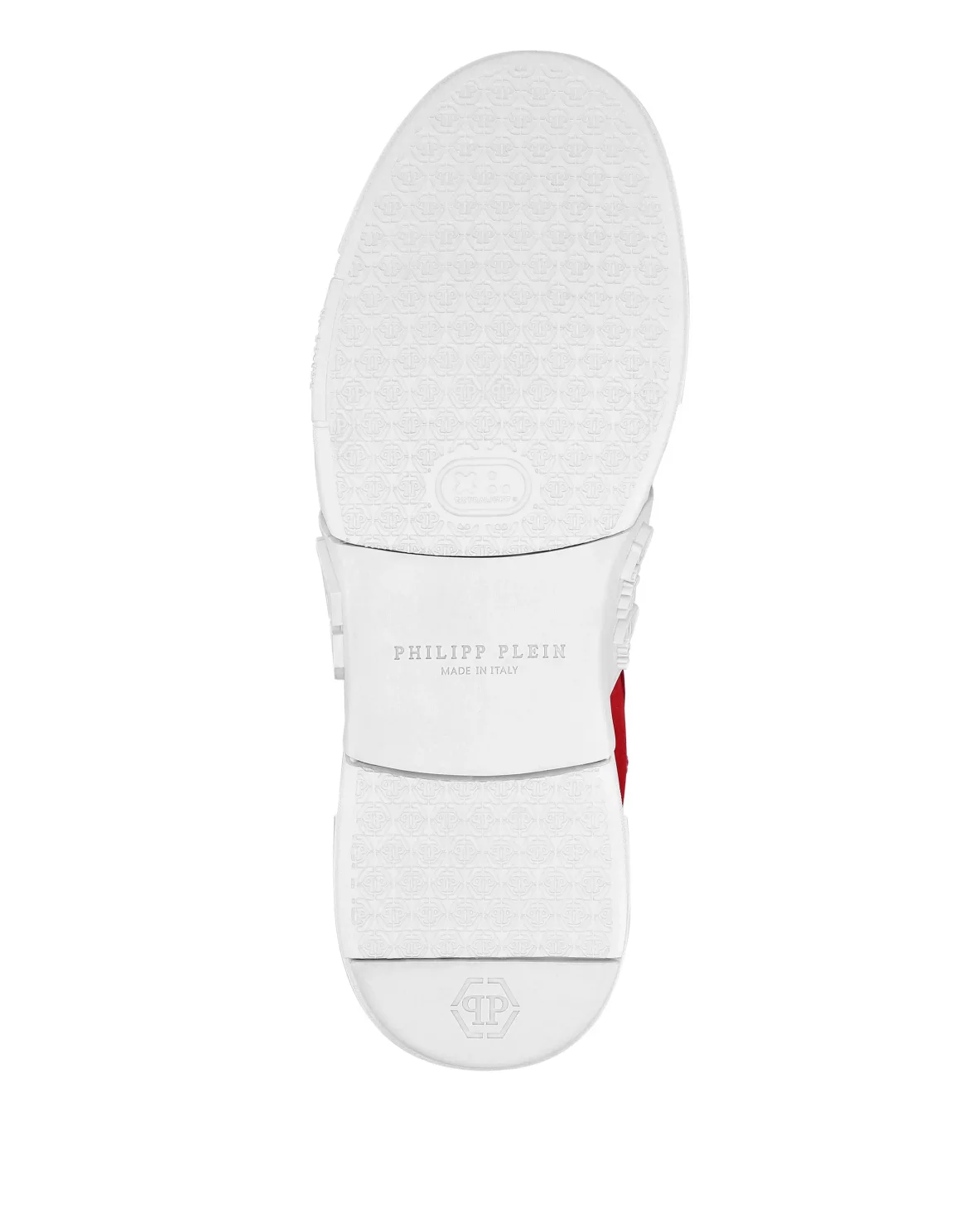 PHANTOM KICK$ Hi-Top Sneakers mix materials, цвет: Красный