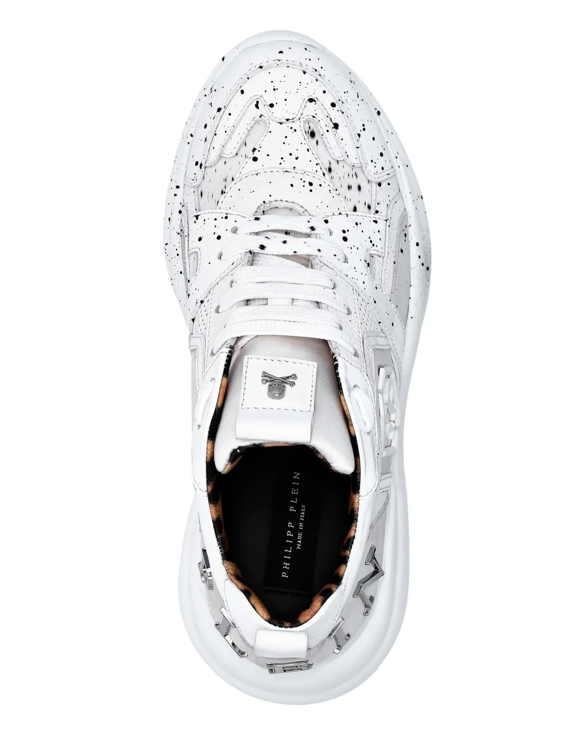 Runner mix materials Plein Hurricane, цвет: Белый