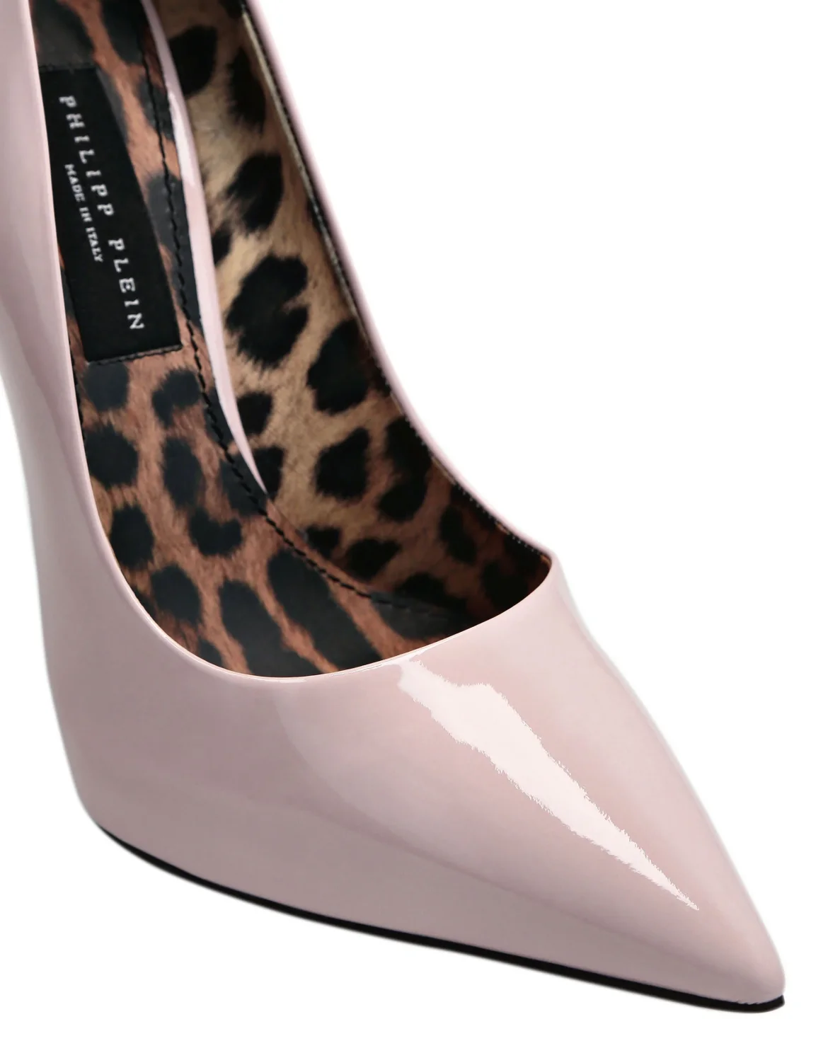 Patent Leather Decollete Hi-Heels Skull, цвет: Розовый
