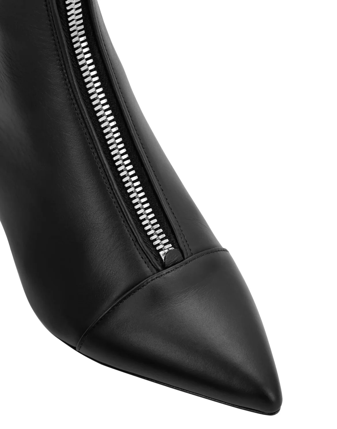 Leather Boots Lo-Heels Low Rock Iconic Plein, цвет: Черный