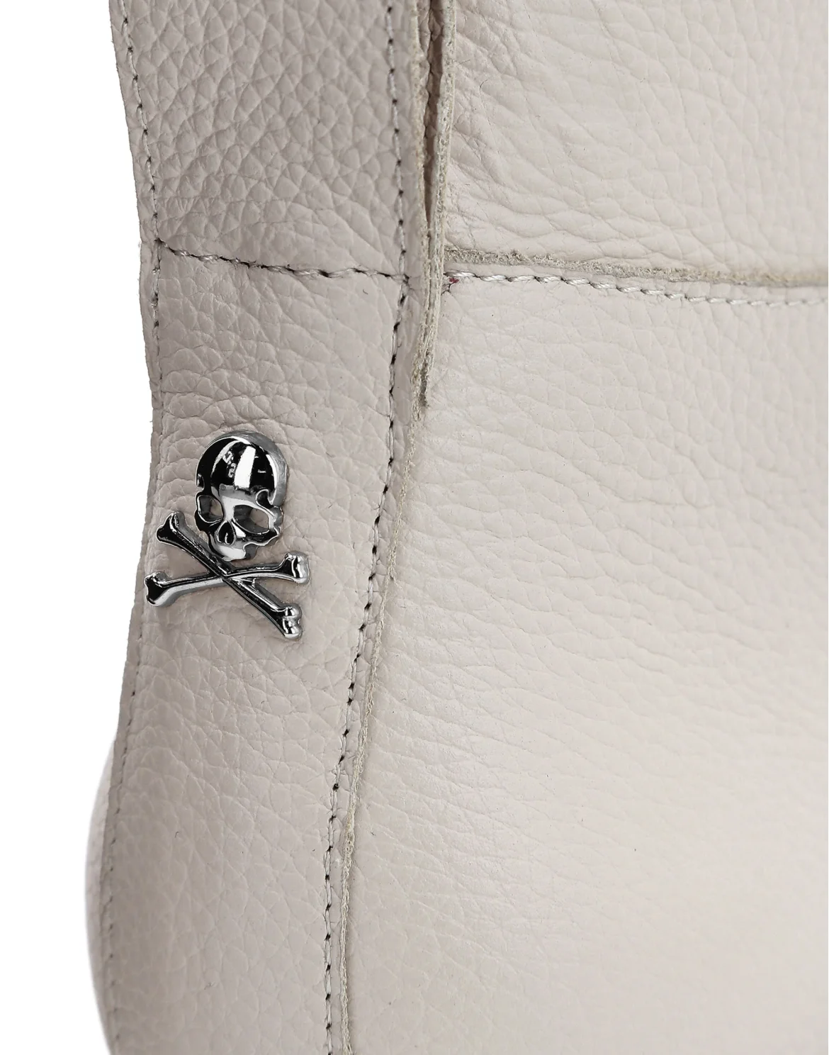 Leather Boots Lo-Heels Mid  Monogram, цвет: Бежевый