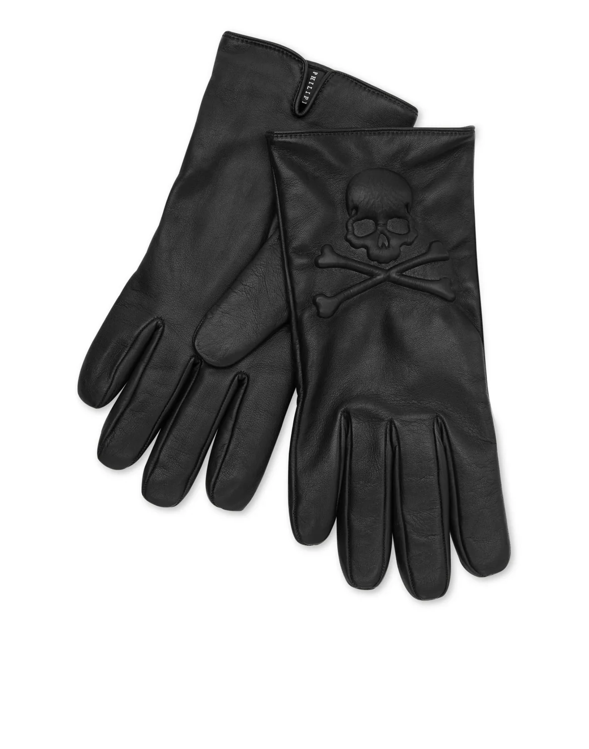 Mid-gloves Skull, цвет: Черный
