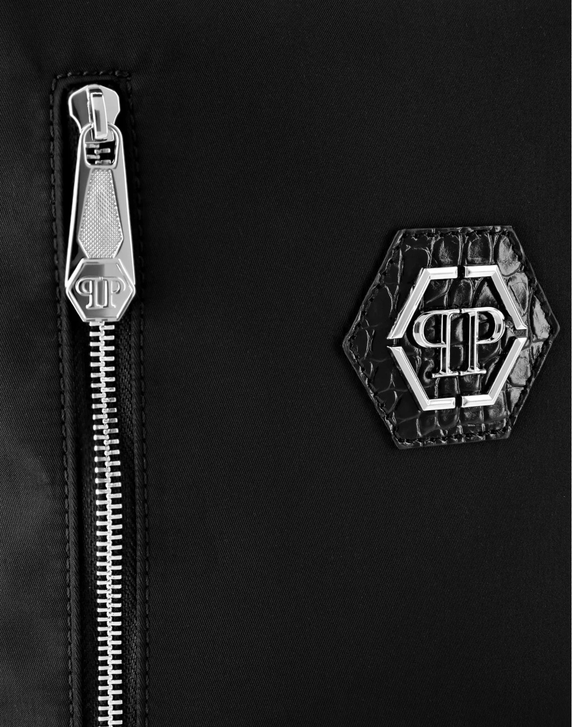 Nylon Cross body Hexagon, цвет: Черный