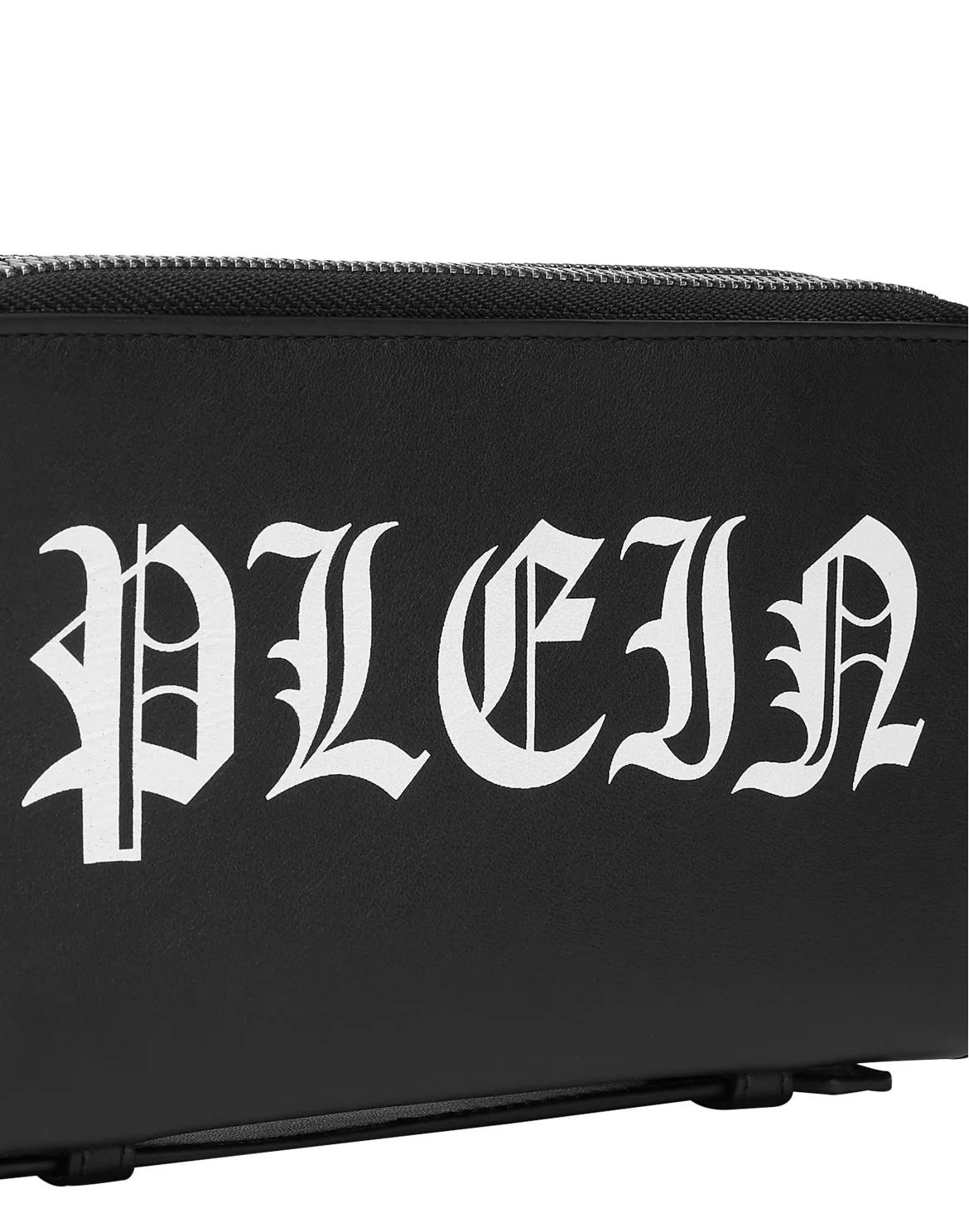 Double zip around Wallet Gothic Plein, цвет: Черный