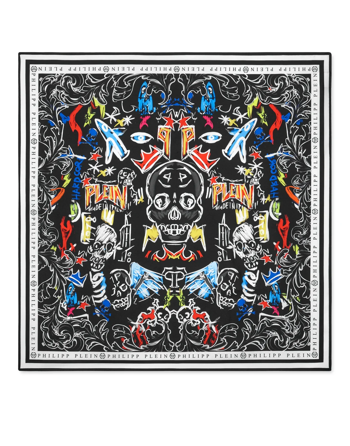 Silk Foulard 90x90, цвет: Мультиколор