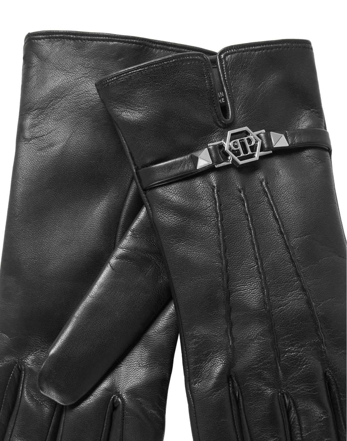 Mid-Gloves Skull, цвет: Черный