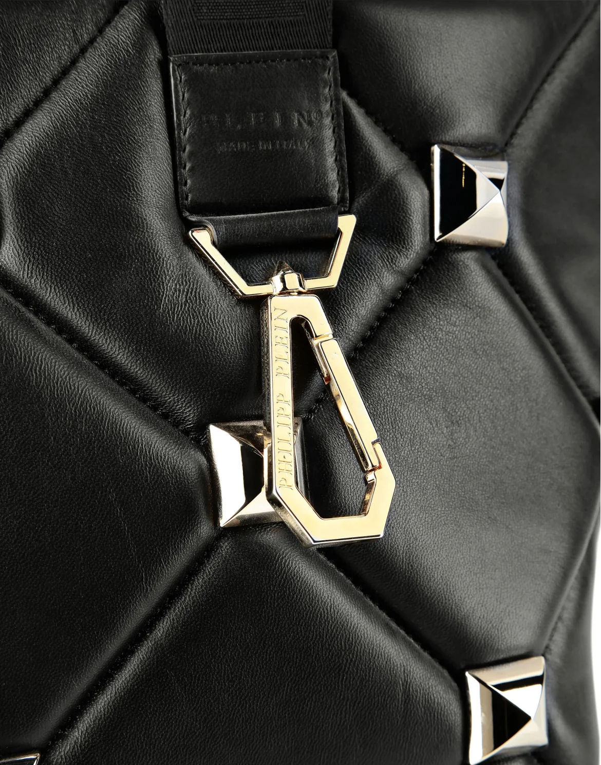Leather Tote Bag, цвет: Черный