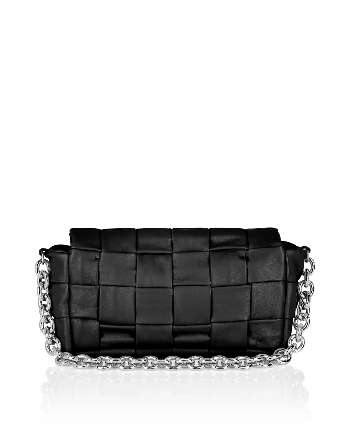 Medium Shoulder Bag Hexagon, цвет: Черный