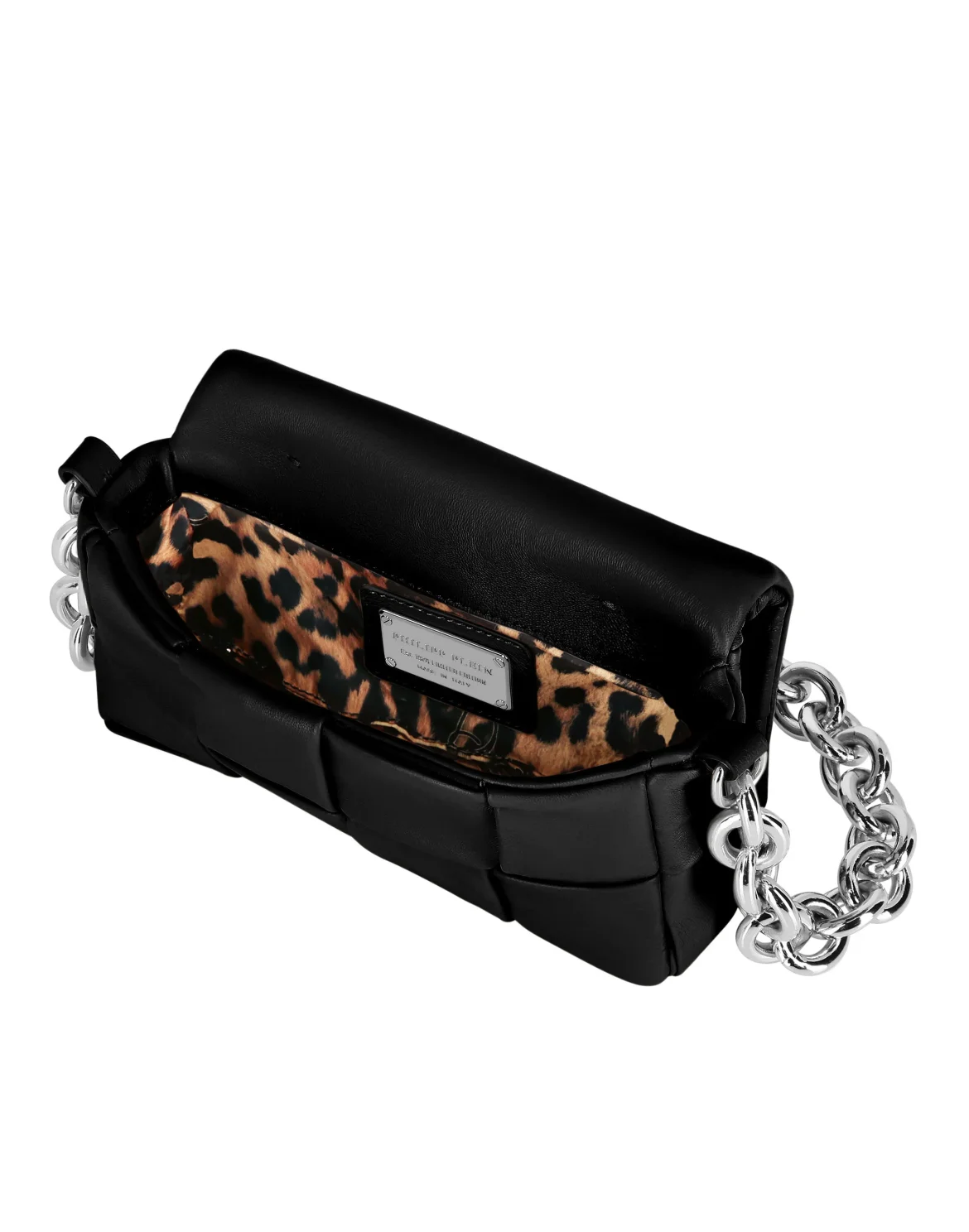 Small Shoulder Bag Hexagon, цвет: Черный