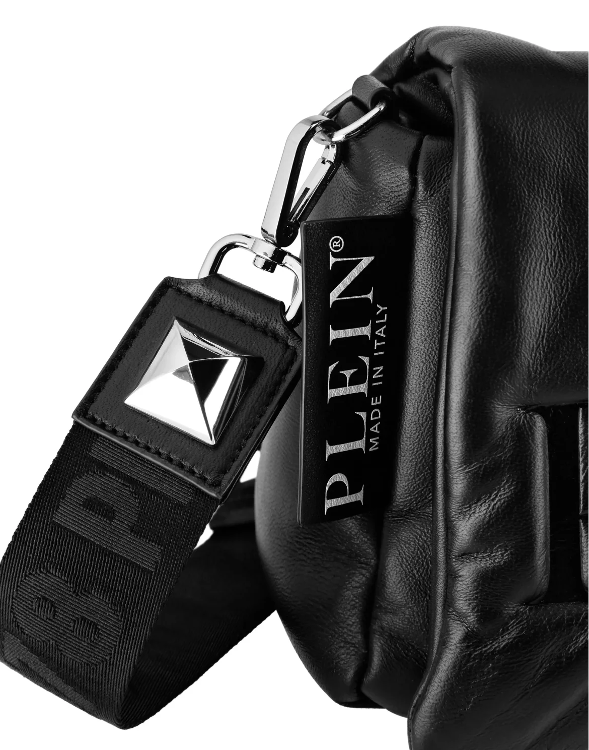 Medium Soft Shoulder Bag Philipp Plein TM, цвет: Черный