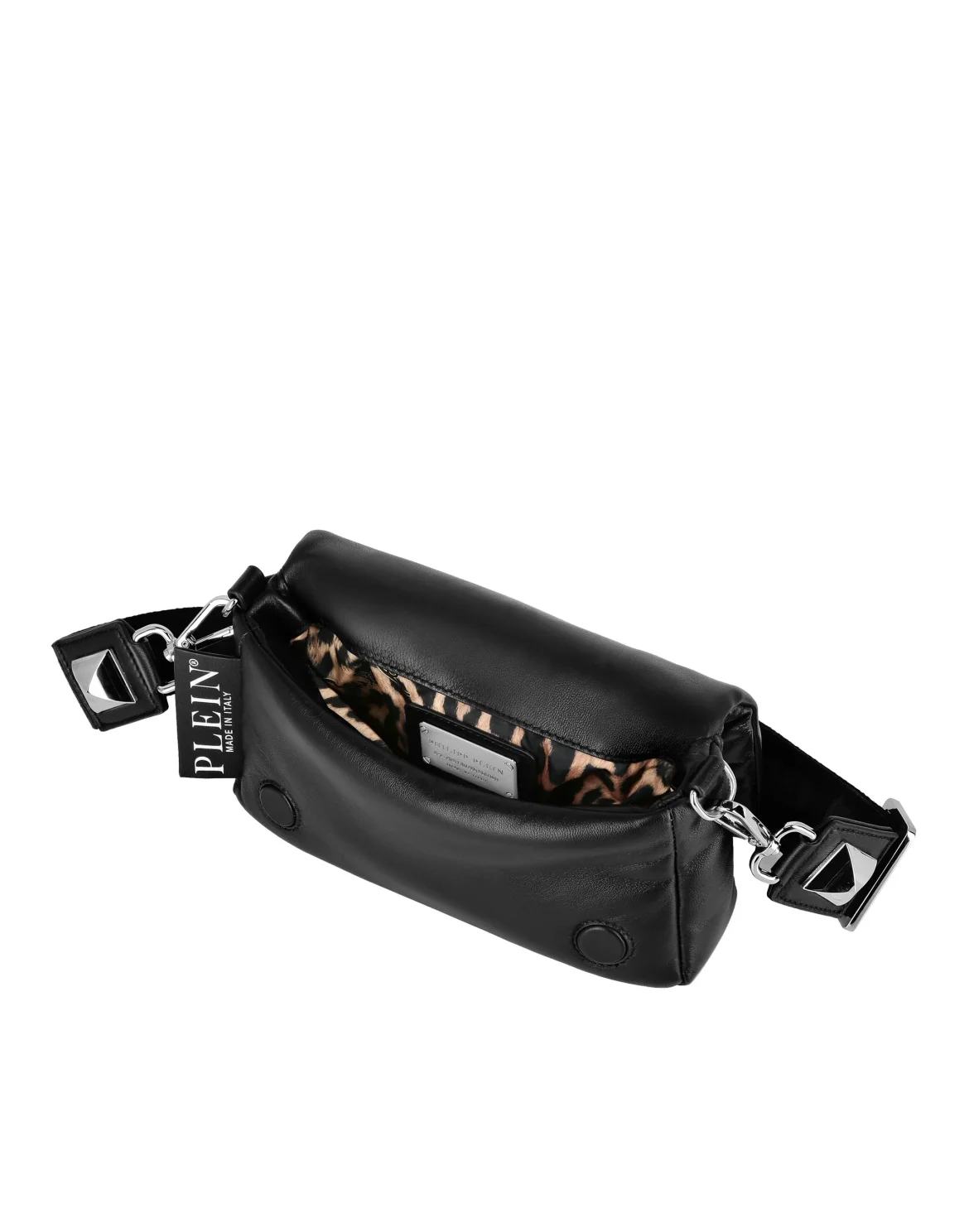 Small Soft Shoulder Bag Philipp Plein TM, цвет: Черный