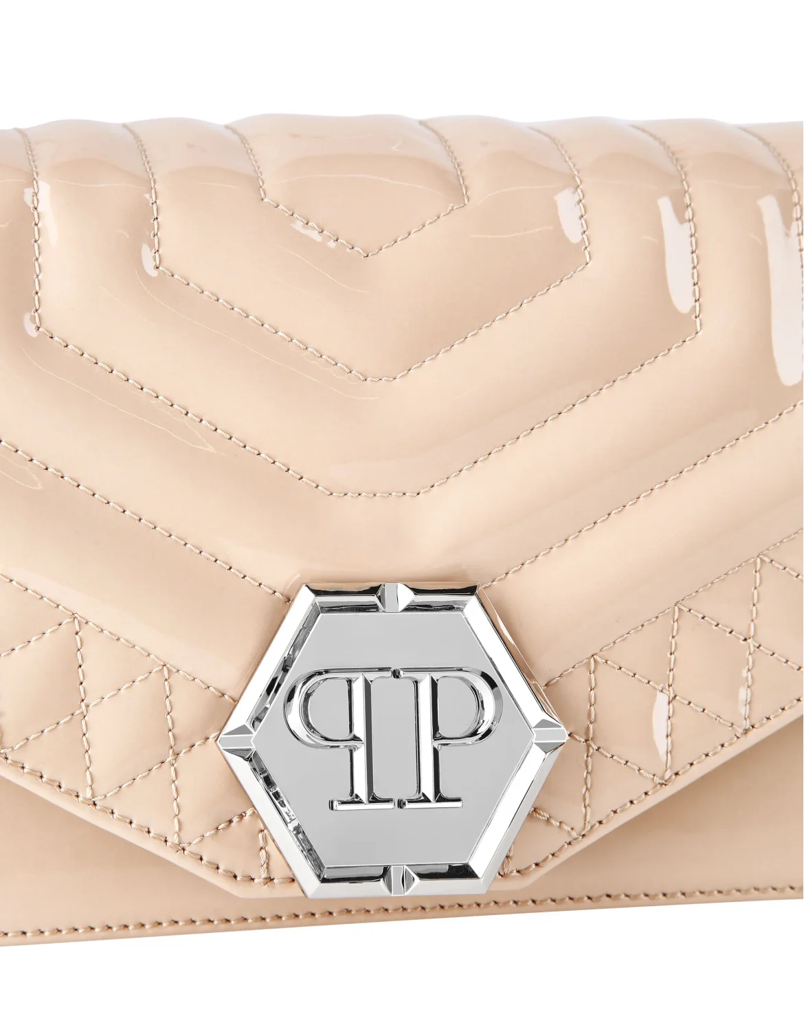 Shoulder Bag Hexagon, цвет: Бежевый