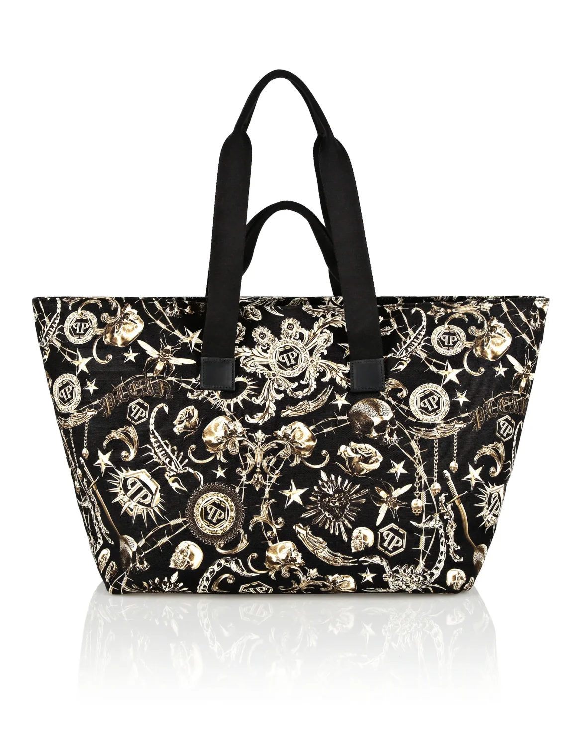 Tote Bag Baroque, цвет: Черный