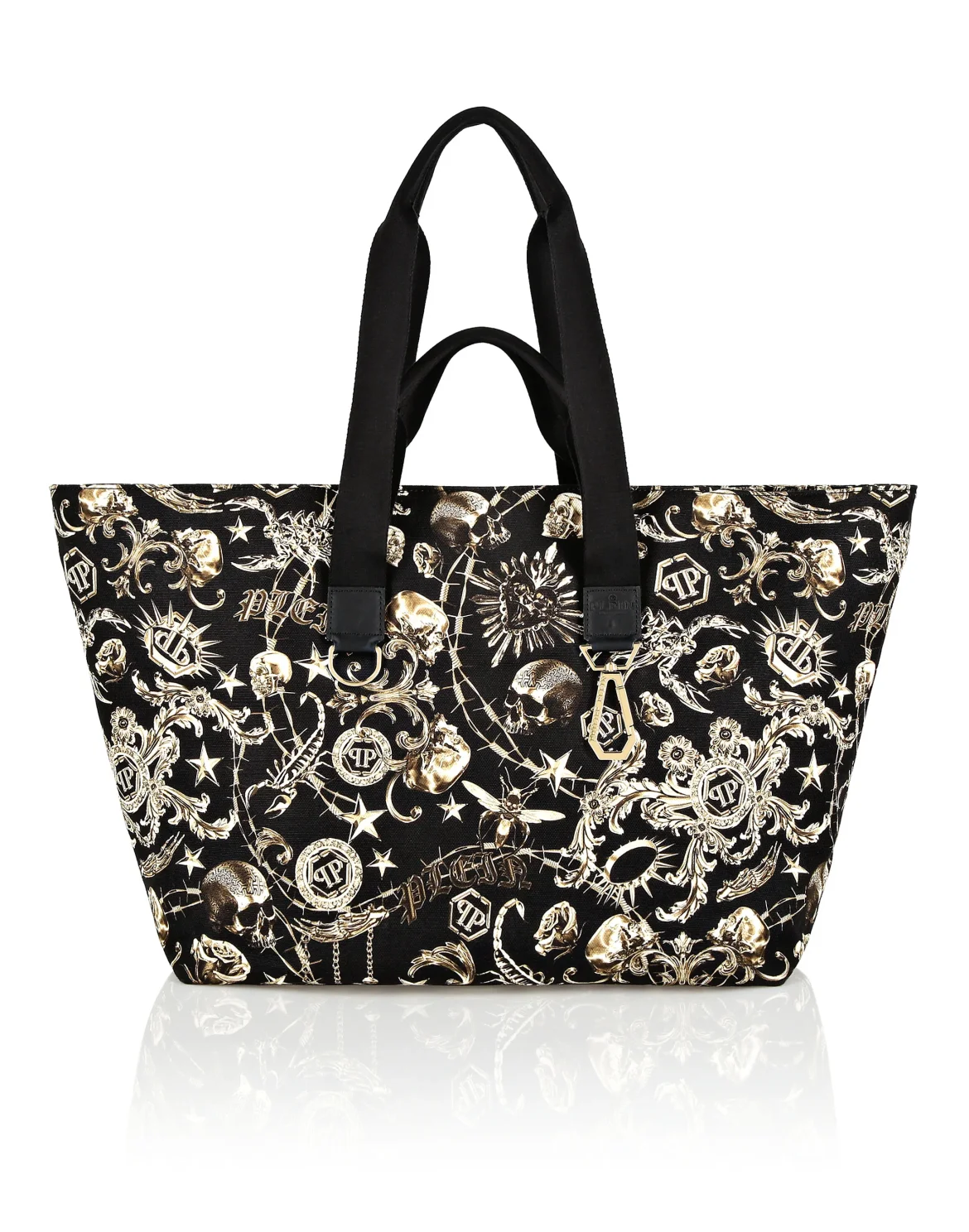 Tote Bag Baroque, цвет: Черный