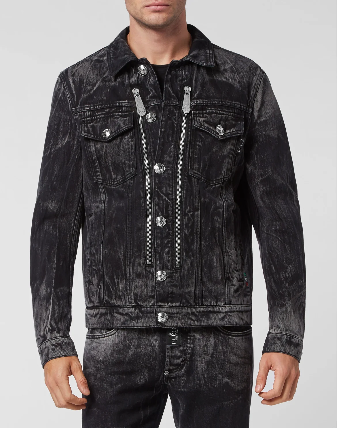 Denim Jacket Panther, цвет: Серый
