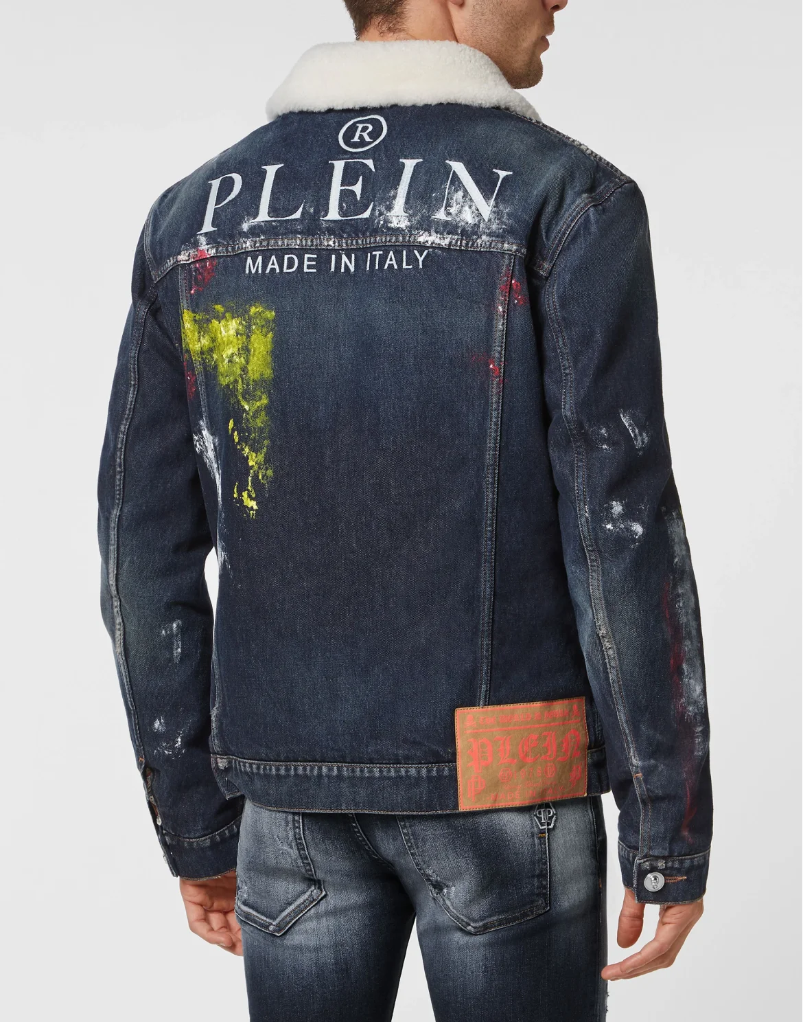 Denim Jacket Painted, цвет: Синий