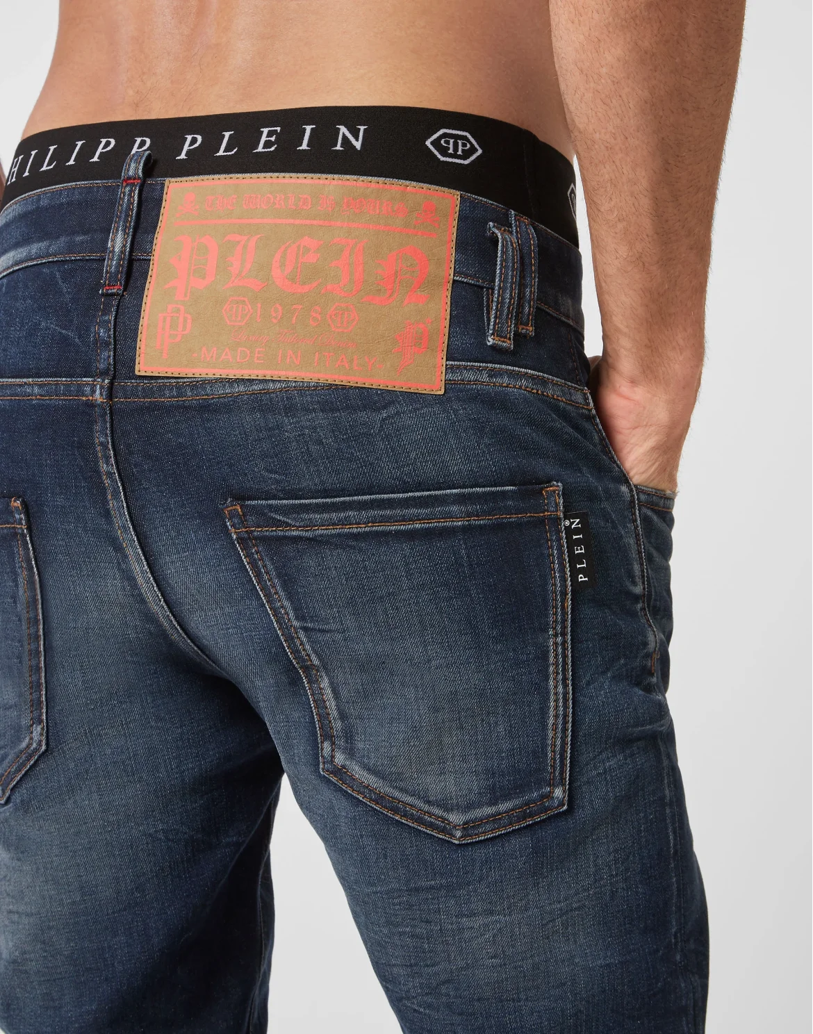 Denim Trousers Skinny, цвет: Синий