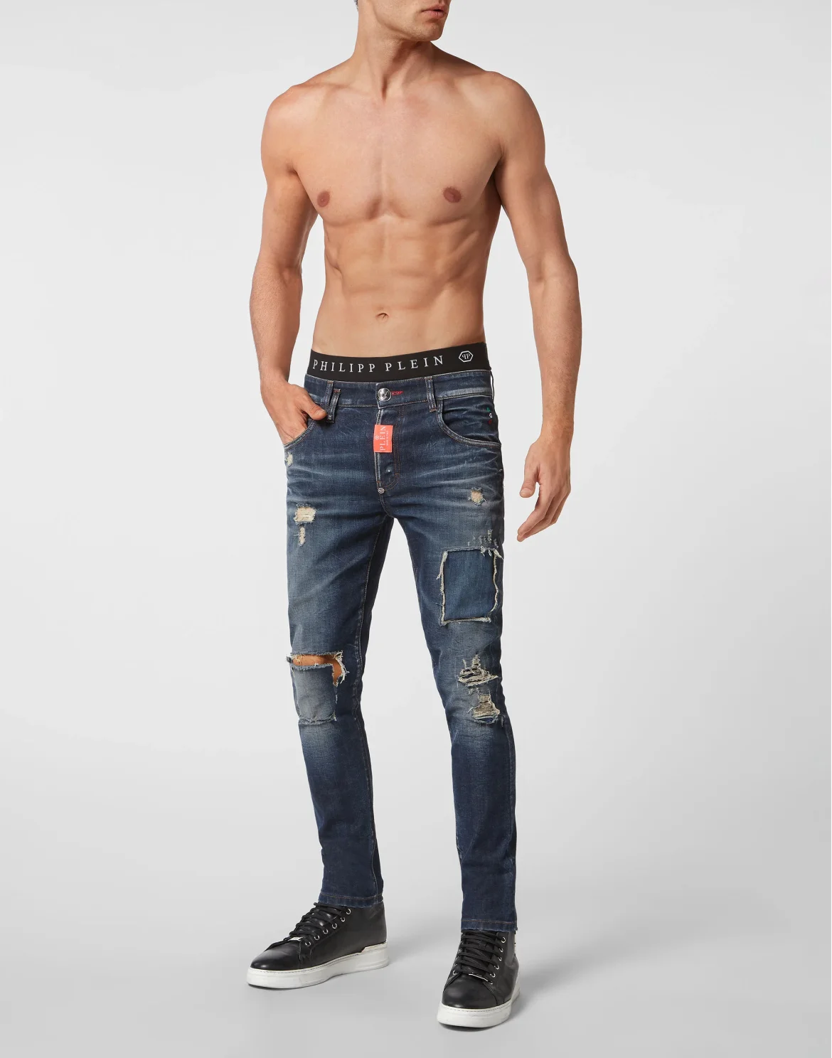 Denim Trousers Skinny, цвет: Синий