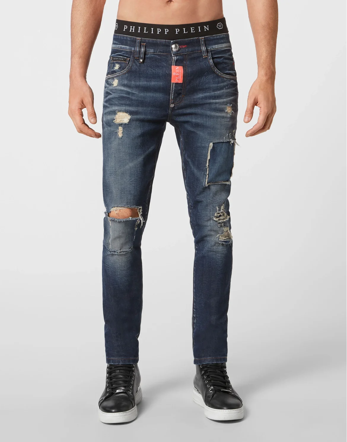 Denim Trousers Skinny, цвет: Синий