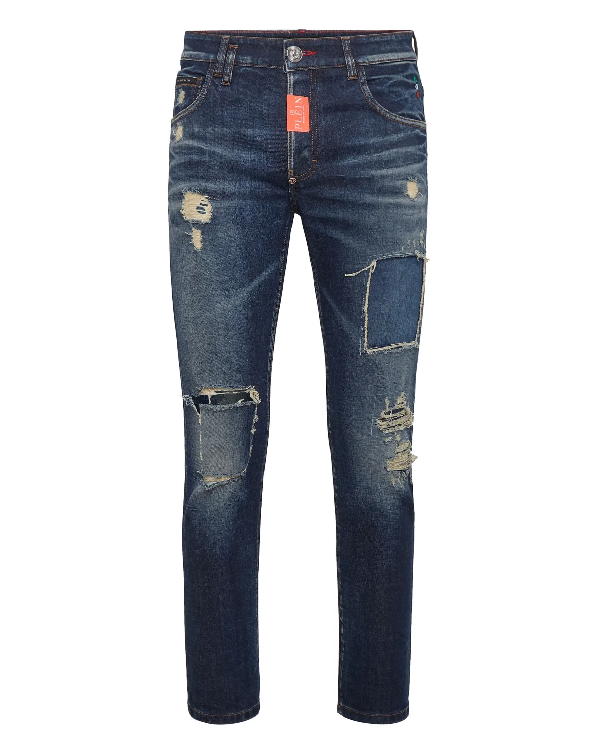 Denim Trousers Skinny, цвет: Синий