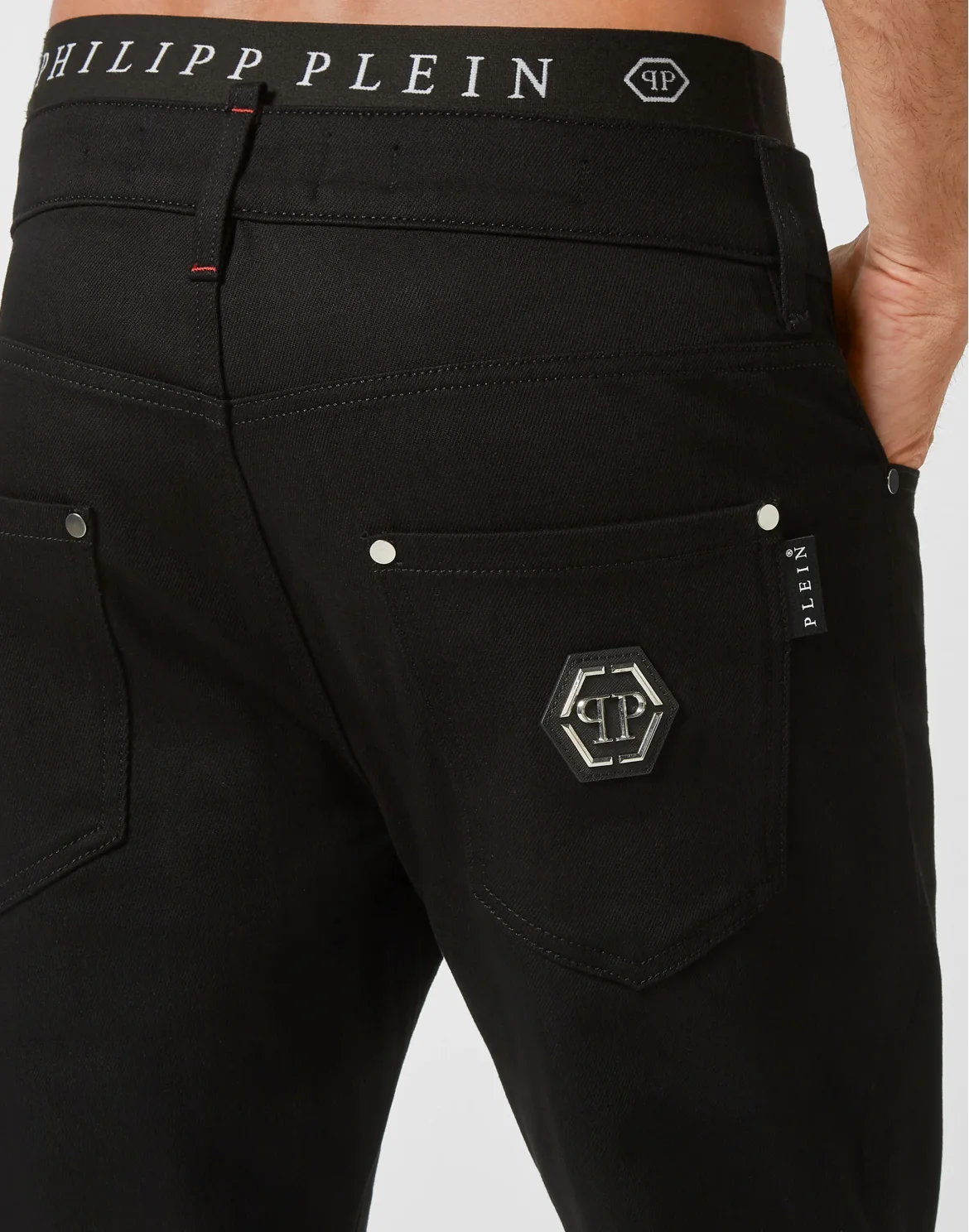 Denim Trousers Detroit Fit Hexagon, цвет: Черный