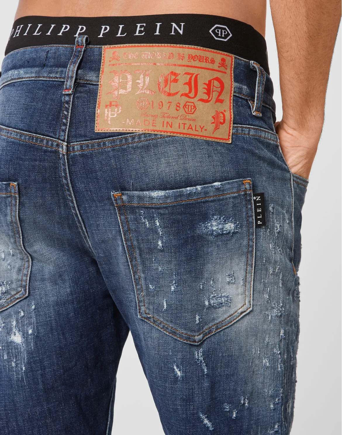 Denim Trousers Detroit Fit, цвет: Синий