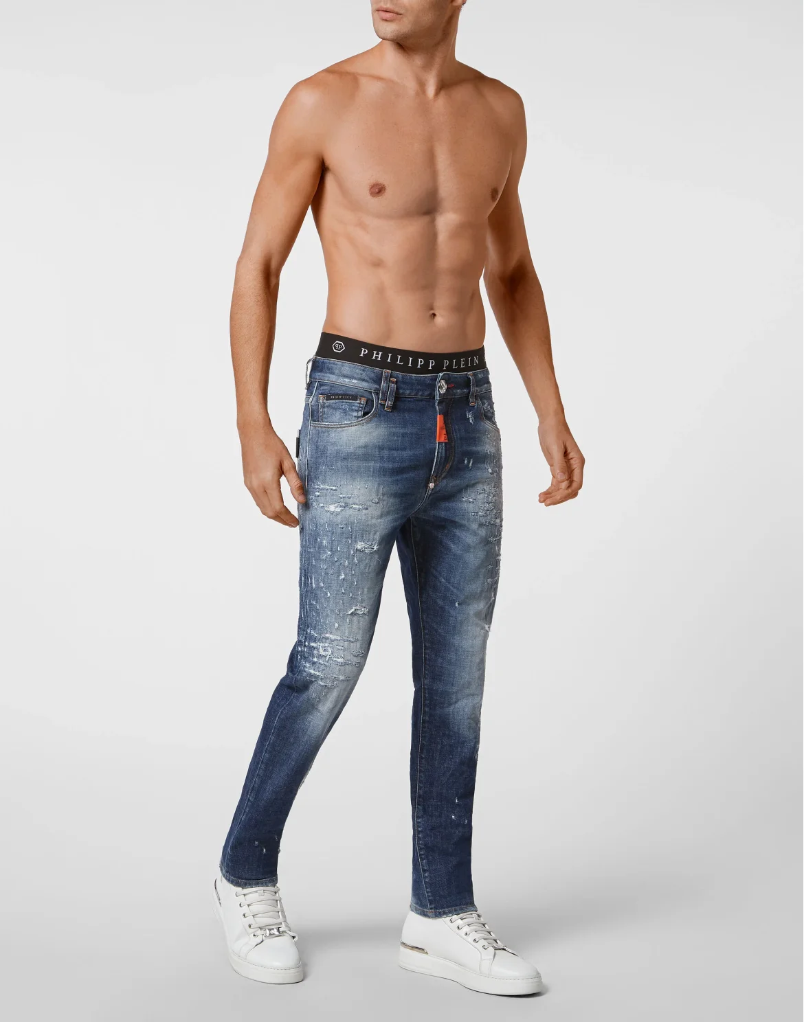 Denim Trousers Detroit Fit, цвет: Синий