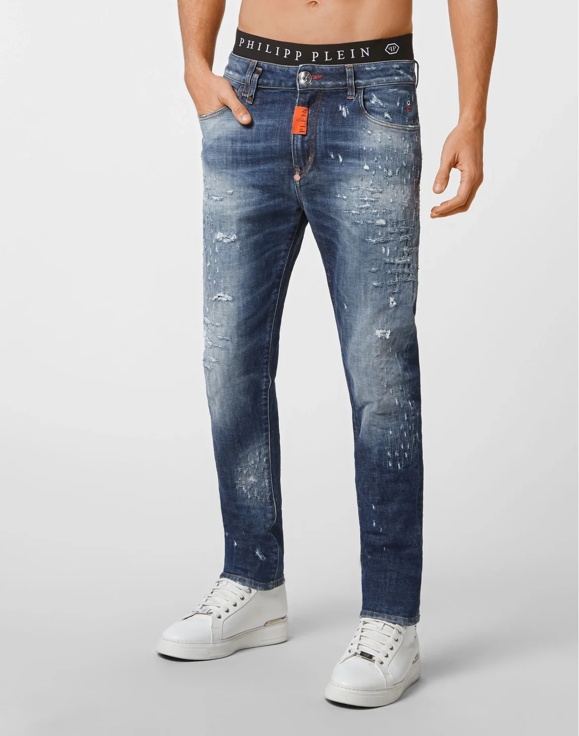 Denim Trousers Detroit Fit, цвет: Синий