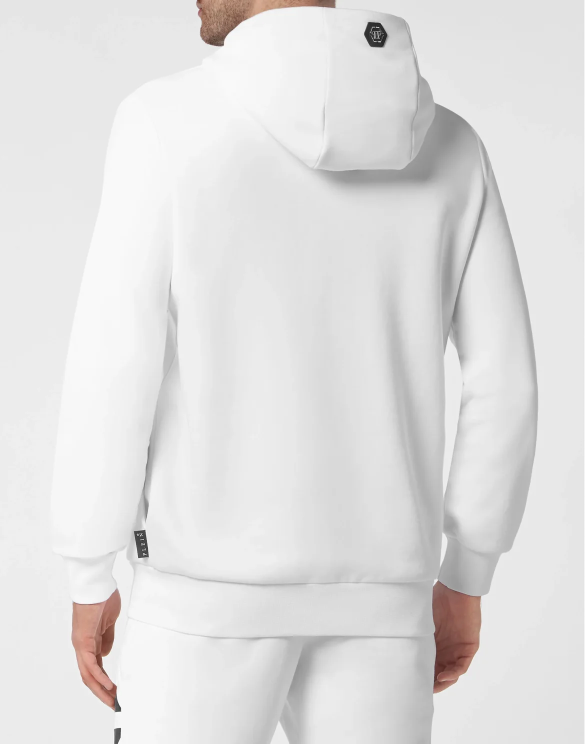 Hoodie Sweatjacket Hexagon, цвет: Белый