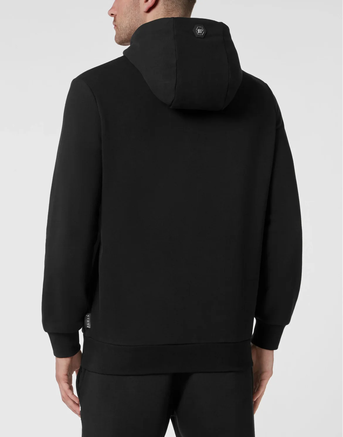 Hoodie Sweatjacket Hexagon, цвет: Черный