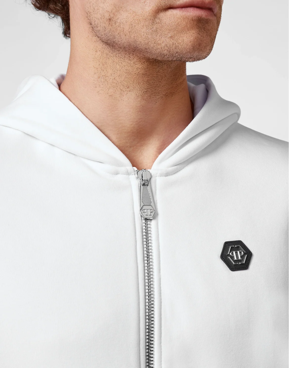 Hoodie sweatshirt Hexagon, цвет: Белый