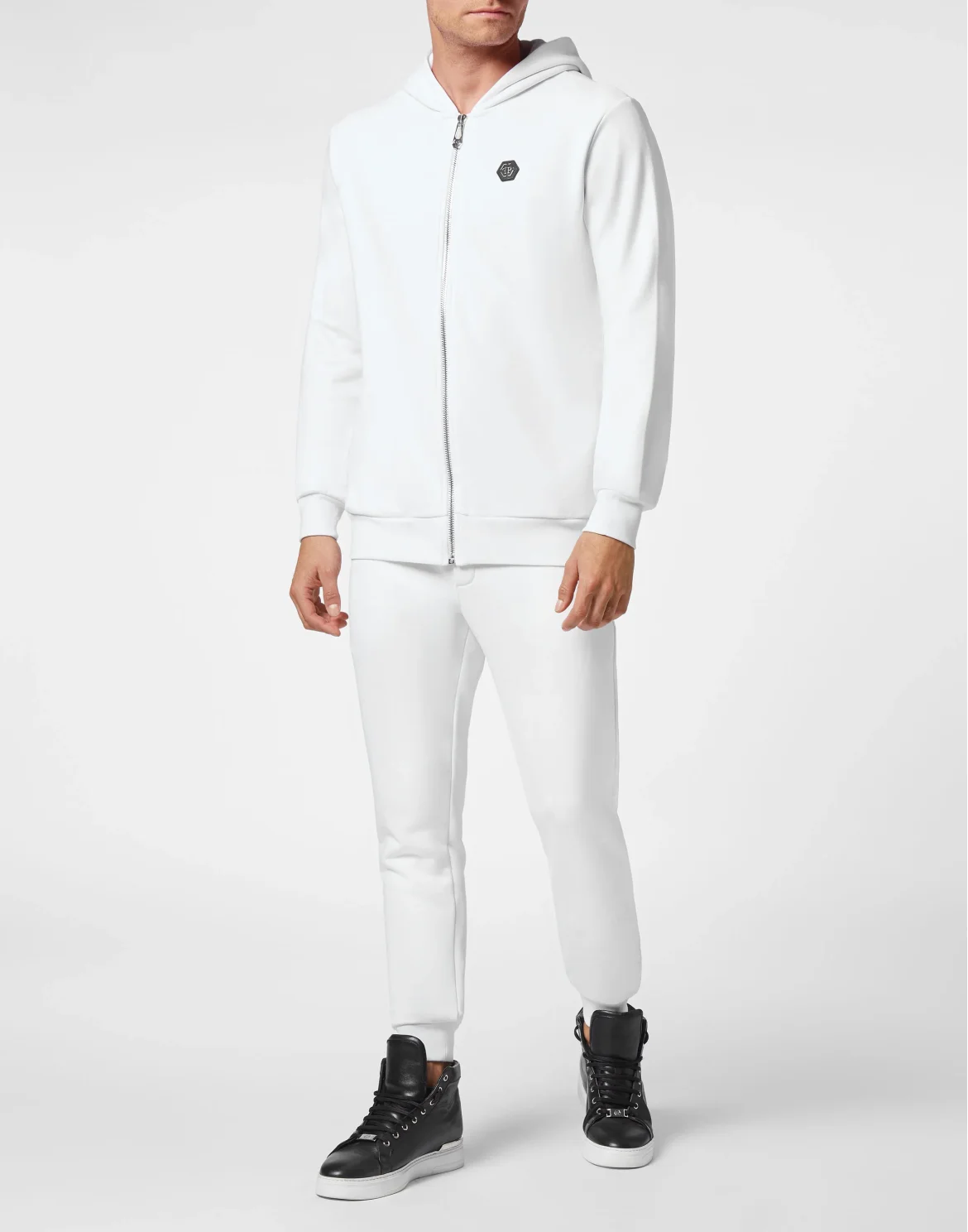 Hoodie sweatshirt Hexagon, цвет: Белый